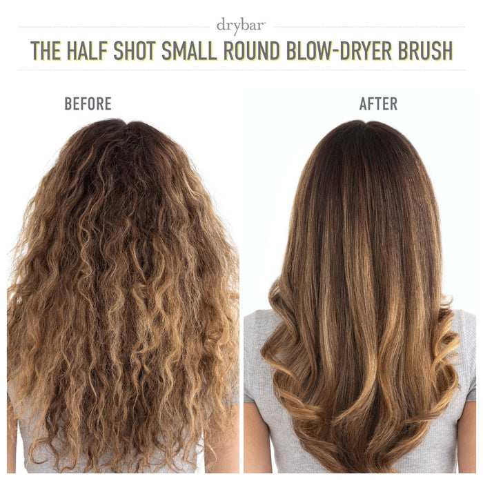 Drybar The Half Shot Small Round Blow-Dryer Brush 1.5" Barrel Precision Styling