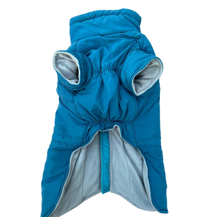 Stylish Blue Insulated Dog Coat * Size Large Pet Apparel Insulated Vest