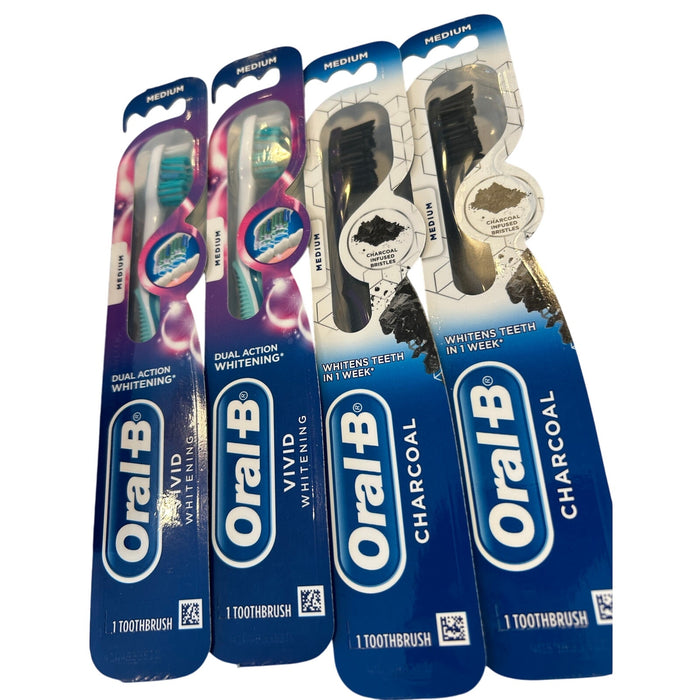 Crest Oral-B 7 Piece Oral Care Bundle Toothpaste and Toothbrush