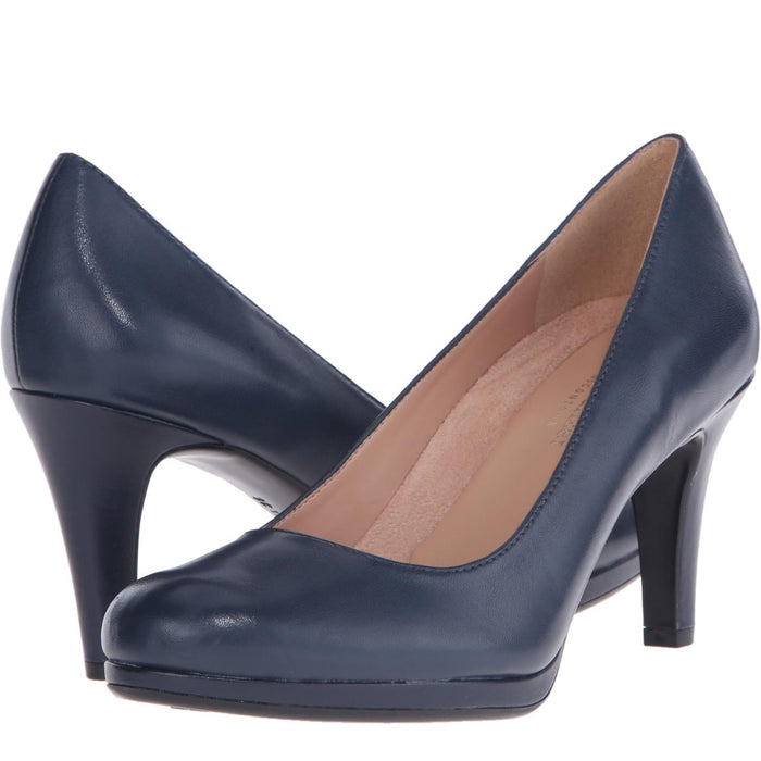 Naturalizer Women’s Michelle High Heel Pump, Navy, Size 10 – Classic Elegance and Comfort