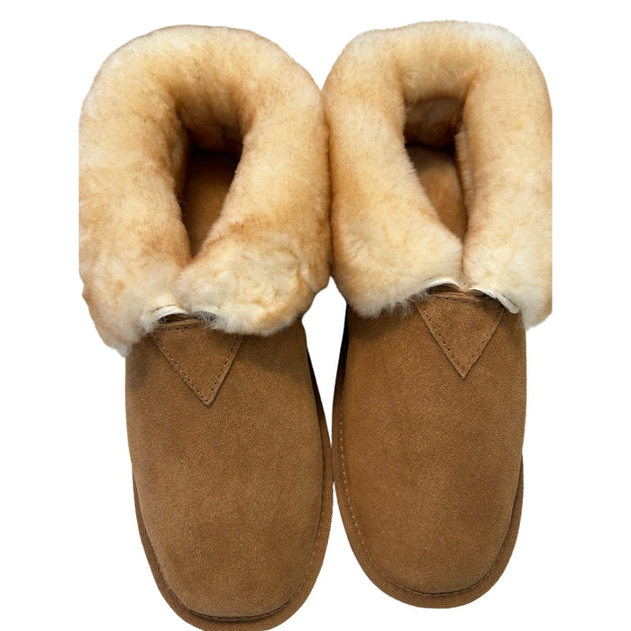 Cloud Nine Sheepskin Fuzzies Men's Soft Sole Bootie Slipper, Size 12 M Shoes