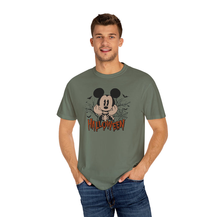 Happy Halloween Mickey Mouse Comfort Colors 1717 Garment-Dyed T-Shirt Halloween TshirtWOmens Gift Mens Gift Holiday Gift Mickey Tee