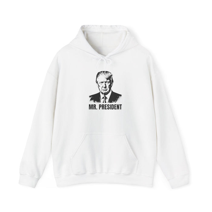 Mr. President Hoodie Featuring President Elect Donald Trump Patriotic Sweatshirt