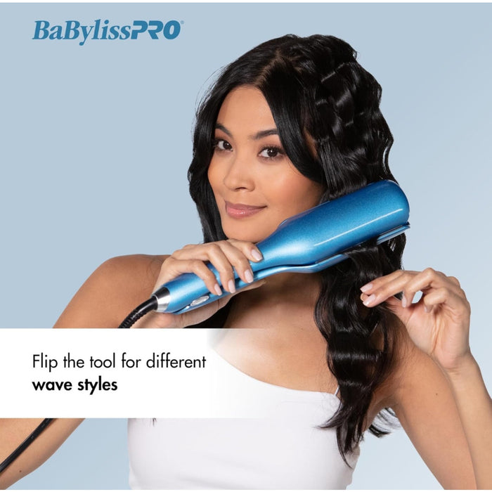 BaBylissPRO Nano Titanium Ionic Deep Waver - Frizz-Free Glam Waves