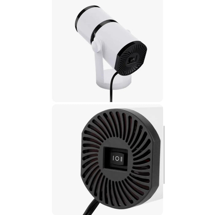 Portable Car Heater Fan Defroster Defogger, 360 Degree Adjustable - 12V/24V
