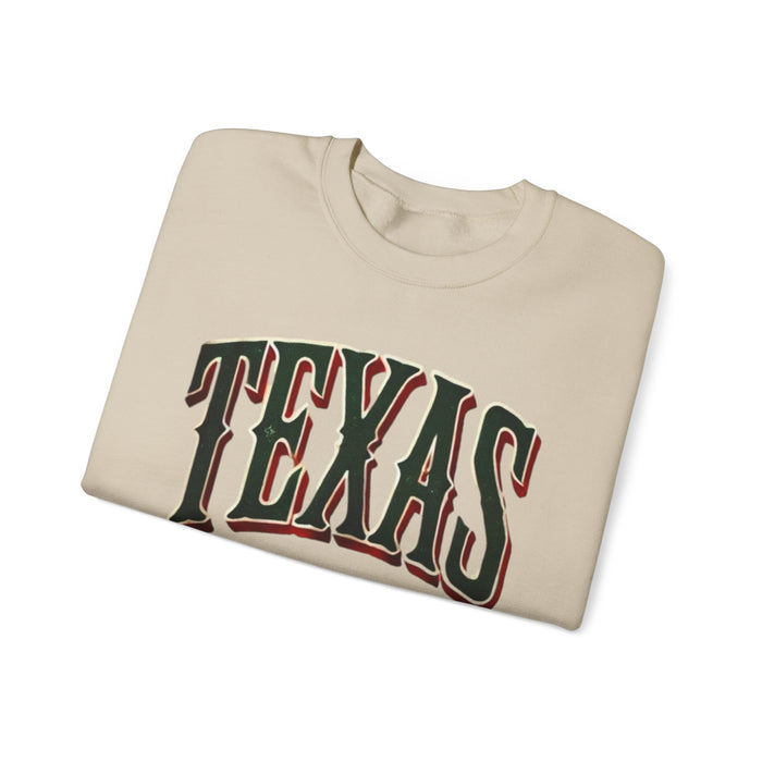 Texas Spirit Travel Vacation Unisex Heavy Blend Crewneck Sweatshirt | Cozy & Durable