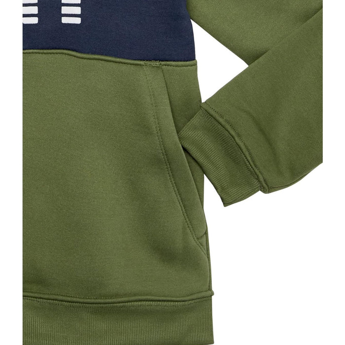 DKNY Girls Classic Comfy zip up Sweatshirt, Olive Sz M 10-12 * 1117