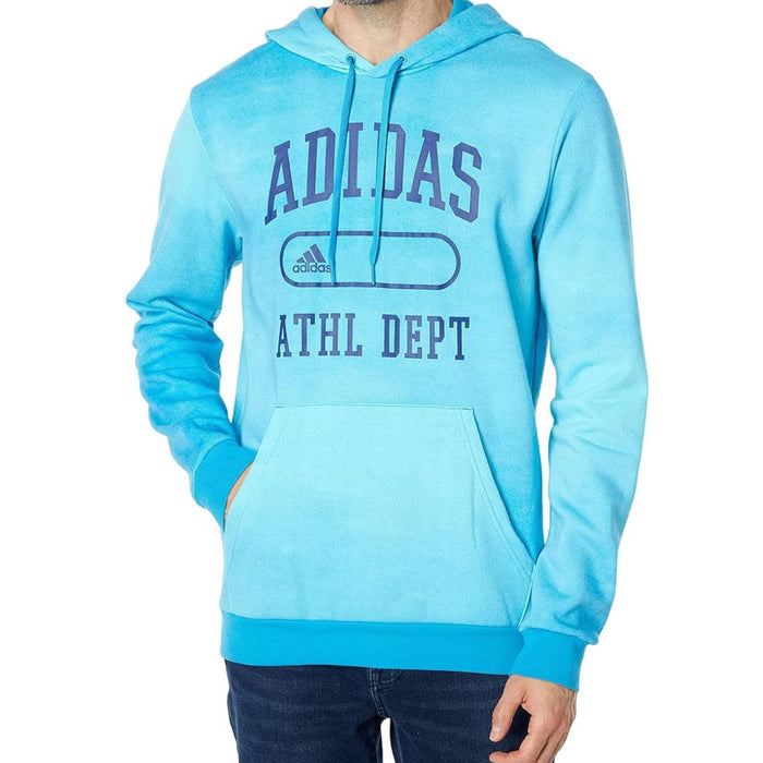 Adidas Athletic Dept Pullover Hoodie, Aqua/Mint, Size SM.  Mens 807 *