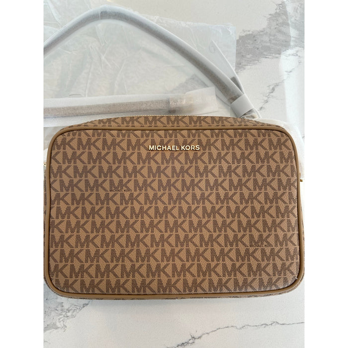 Michael Kors Jet Set Large East/West Crossbody – Chic Signature Style!