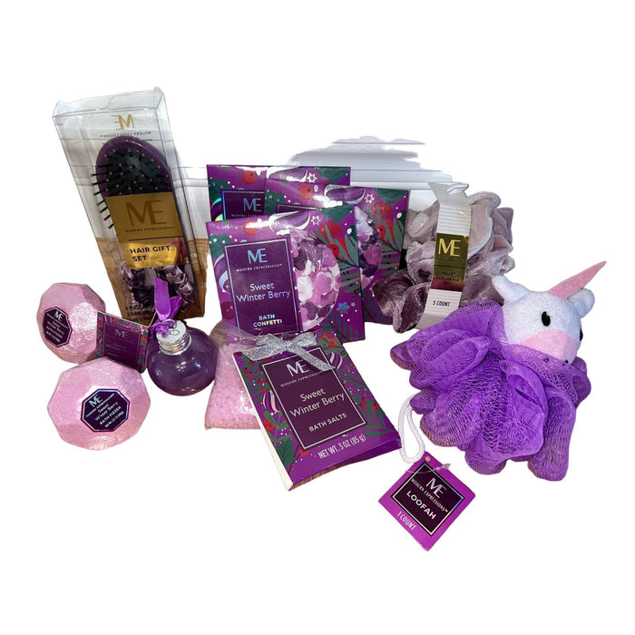 Modern Expressions 10pc Bath and Body Kit ( Sweet Berry Fusion)