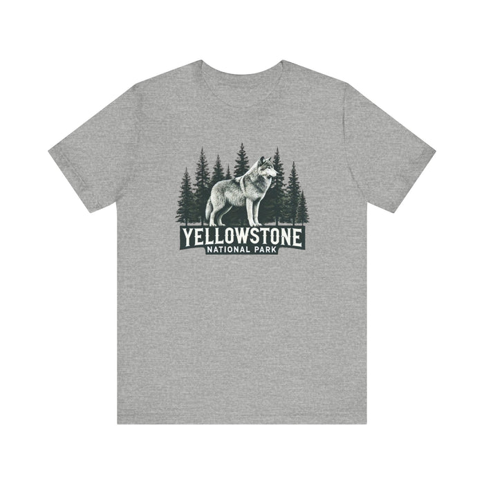 Yellowstone National Park Unisex Jersey Short Sleeve Tee Camping Tshirt Hiking Explore