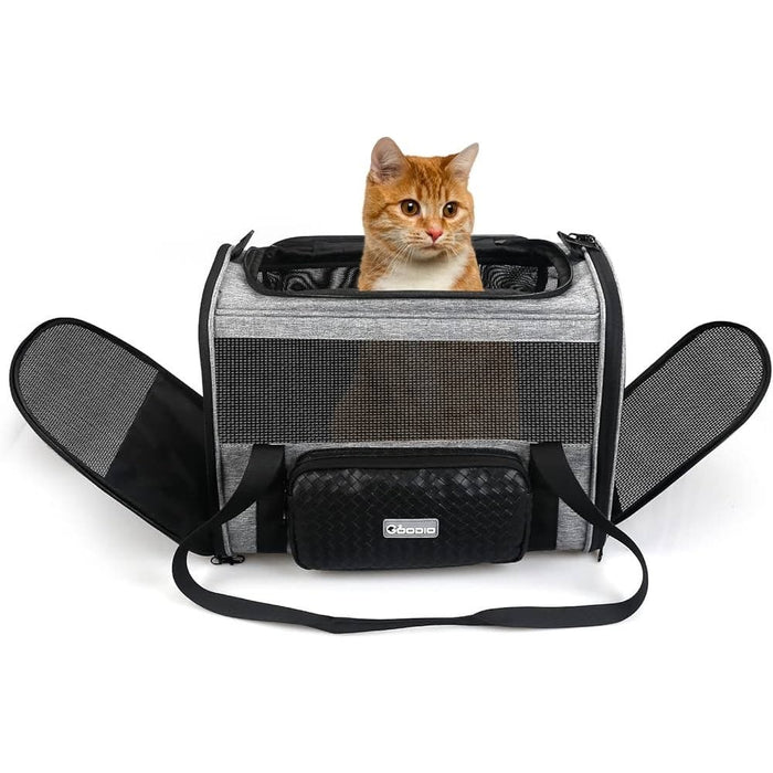 Goodio Pet Carrier TSA Approved  Foldable, Airline Compliant, Missing Long Strap