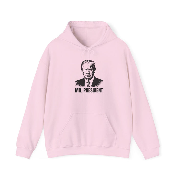 Mr. President Hoodie Featuring President Elect Donald Trump Patriotic Sweatshirt