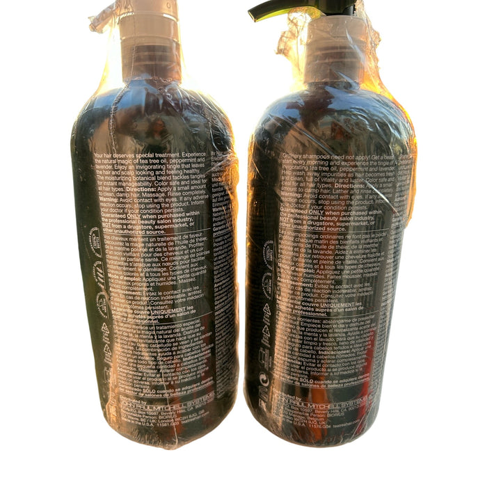 Tea Tree Tingle Special Liter Duo Set Shampoo and Conditioner 33.8 fl oz