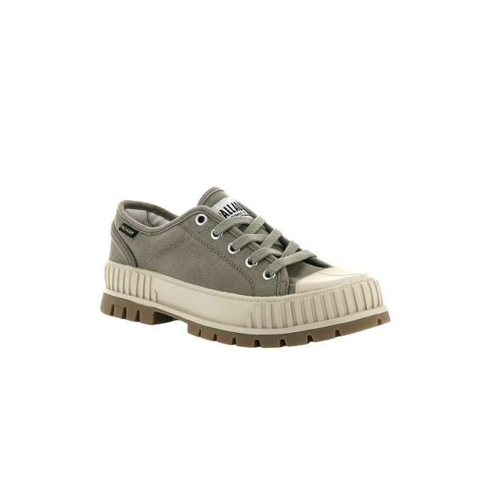 Palladium Pallashock OG Green Canvas Unisex Sneakers - Casual Iconic Style