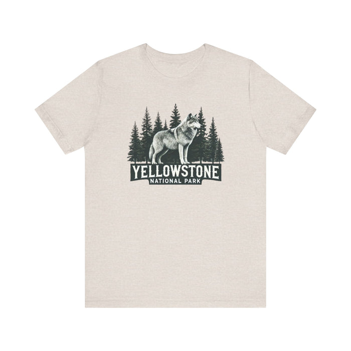 Yellowstone National Park Unisex Jersey Short Sleeve Tee Camping Tshirt Hiking Explore