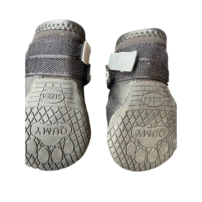 QUMY Shoes for Large Dogs, Medium Dog Boots size 4