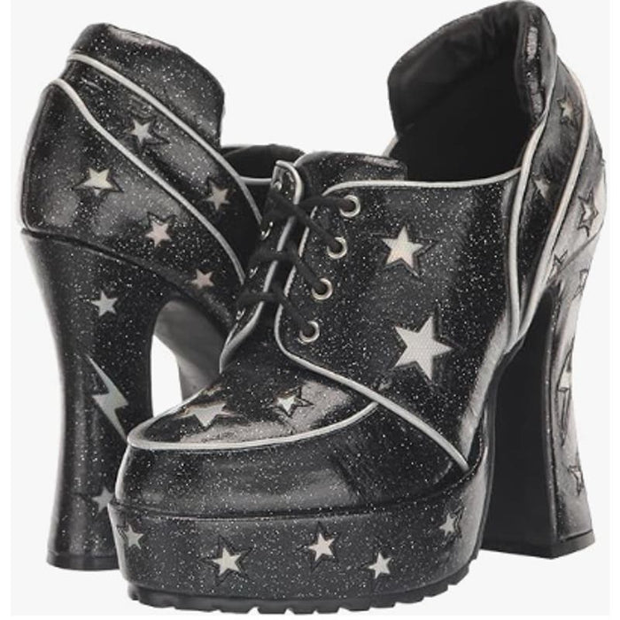 Ellie Shoes Women's 557-STARDUST Pump, Black, Size 10