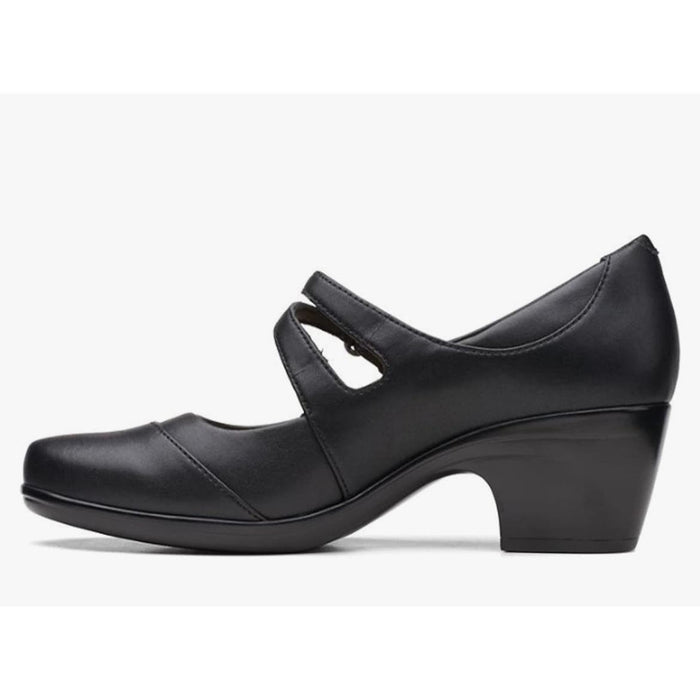 Clarks Women's Emily Clover Pump Sz 8 - Leather, Stylish Heeled Shoes