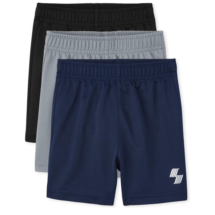 PLACE Sport Baby & Toddler Set of 3 Boys' Basketball Shorts, Size 3T. K48 *