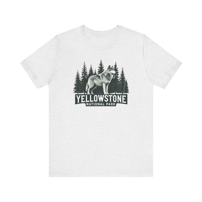 Yellowstone National Park Unisex Jersey Short Sleeve Tee Camping Tshirt Hiking Explore