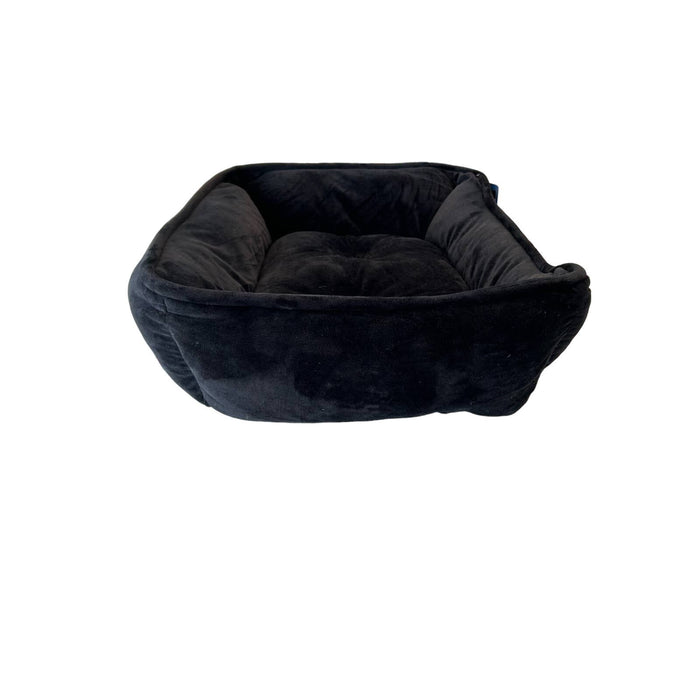 University of Texas Longhorns * Dog Bed - Black, Plush, Sports Gear for Pets