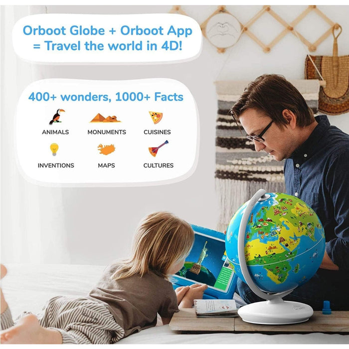 PlayShifu Orboot Earth: Interactive AR Globe for Kids - Educational STEM Toy