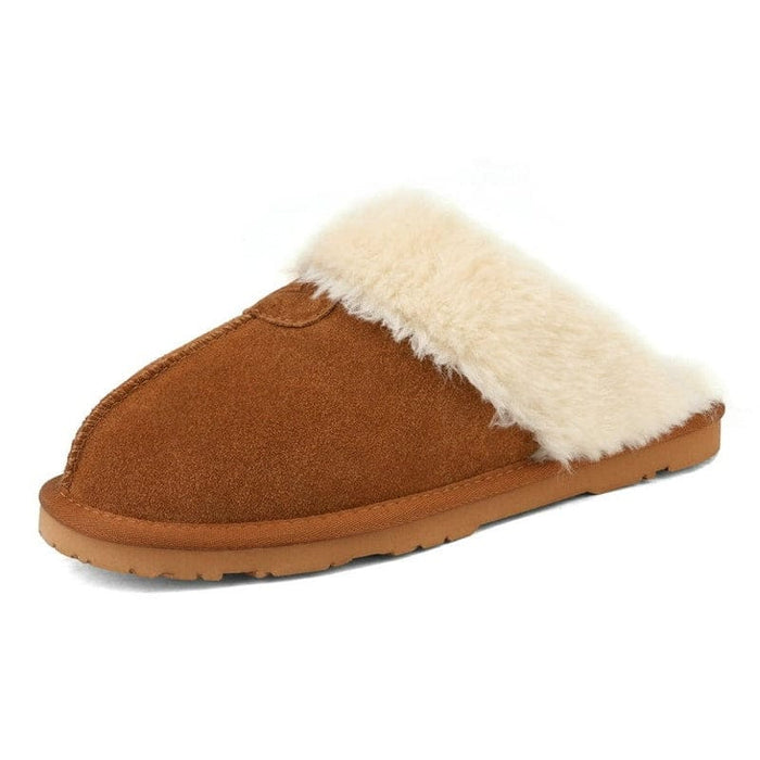 DREAM PAIRS Women’s SOFIE-05 Suede Fur Slippers – Ultimate Comfort at Home!