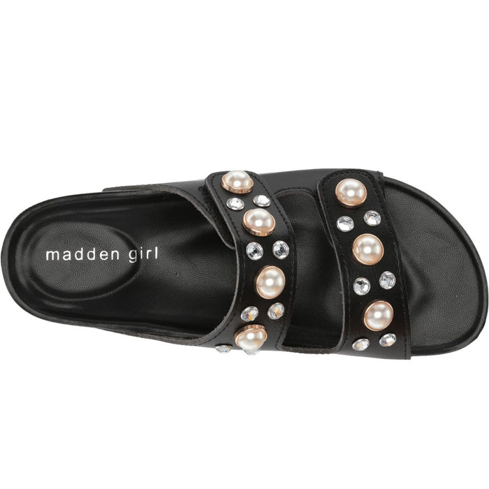 Madden Girl Women's Baby Slide Sandal, Size 9.5 Slip On Shoes Summer Shoes