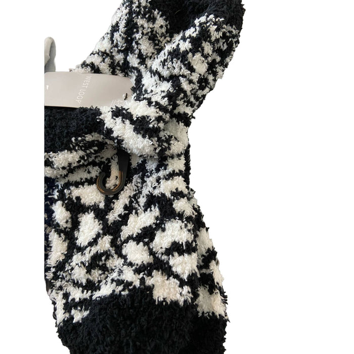 West Loop Cozy Fuzzy Liner Socks 3 PAIR SZ shoe 4-10