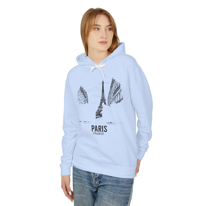 Paris, France Hoodie Comfortable Casual Travel Outdoor Adventure  Sweatshirt