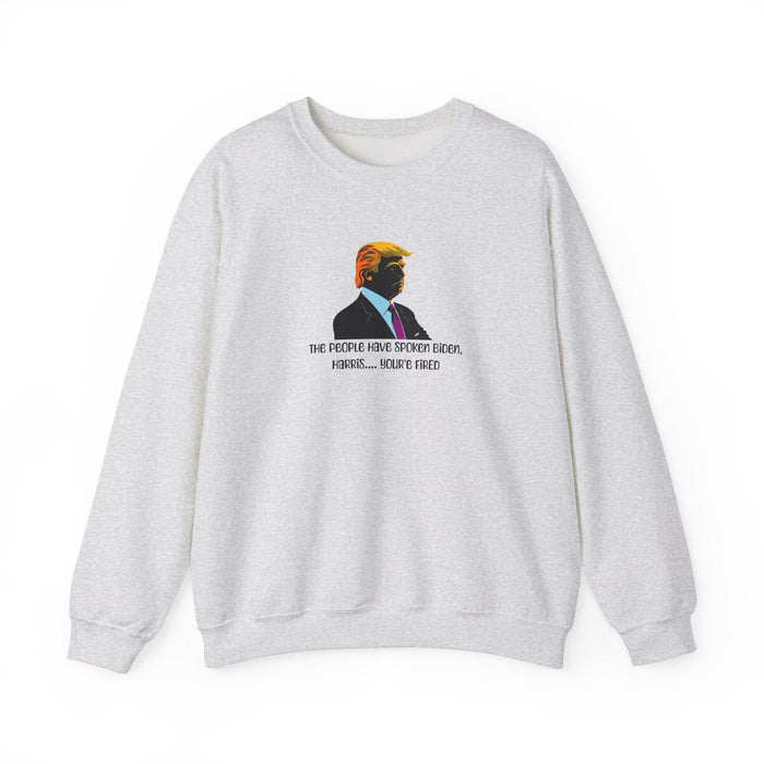 America Has Spoken  Biden, Harris Youre Fired Sweater  Bold Supporter Statement