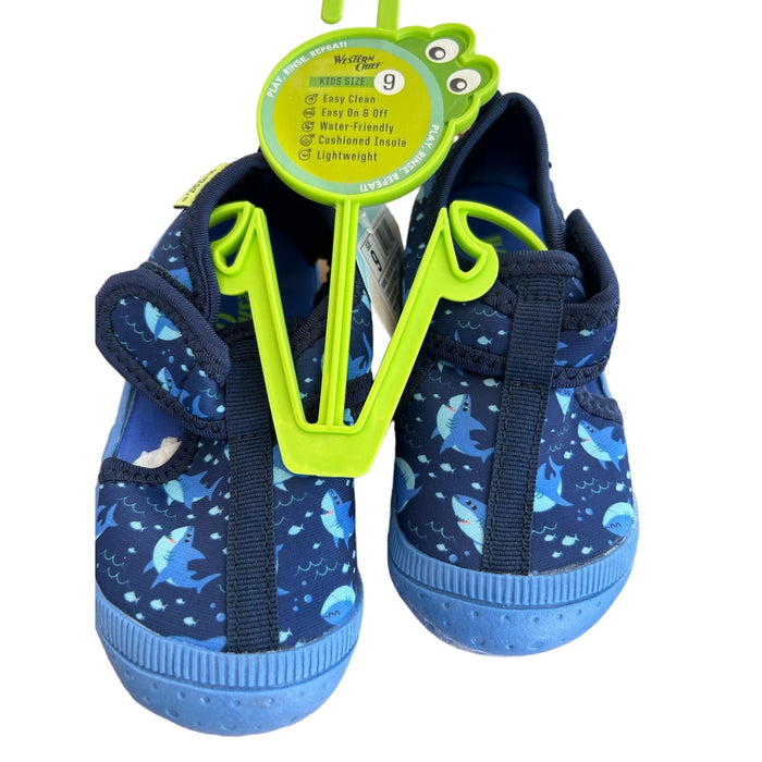 Western Chief Unisex-Child Beachgoer Neoprene Sandal Sport SZ 9 - Blue