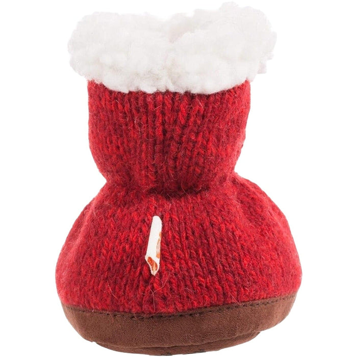 Acorn Kids Easy Bootie Ragg Slipper: Cozy Wool, Memory Foam, SZ 12/18 Months