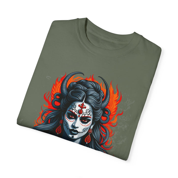 Kali the Destroyer Hindu Goddess SAVAGE Unisex Garment-Dyed T-Shirt Comfort Colors Great Gift Idea Stylish and Trending