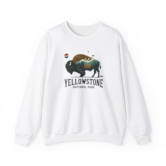 Yosemite National Park Unisex Heavy Blend Crewneck Sweatshirt Camping Sweatshirt Womens Sweatshirt Mens Sweatshirt