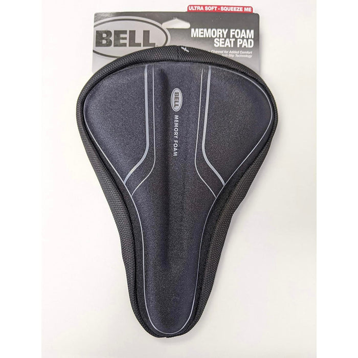 Bell Coosh 800 Memory Foam Bicycle Seat Pad - Black, Comfort for Extended Rides