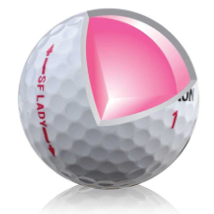 "Srixon Soft Feel Ladies Golf Balls (One Dozen),Performance for Women Golfers"