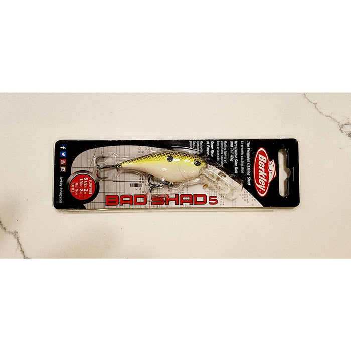 Berkey Lures Bad Shad 5  Irish  Gold