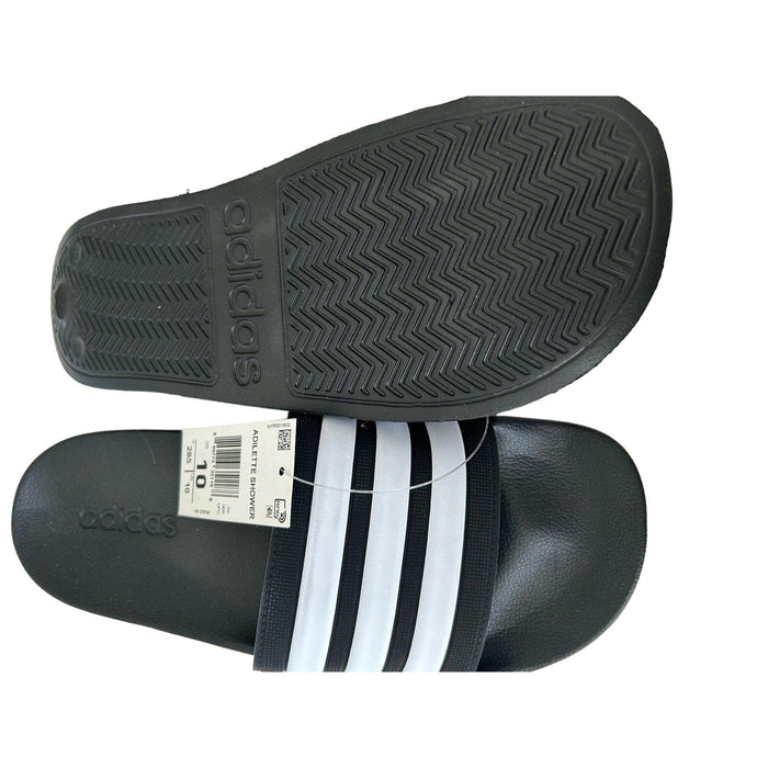 adidas Unisex-Adult Adilette Slides Sandal – Size 10 Men’s, Lightweight