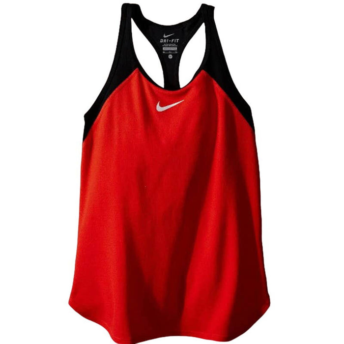 Nike Womens Dry Fit Tank Top - Orange/Black