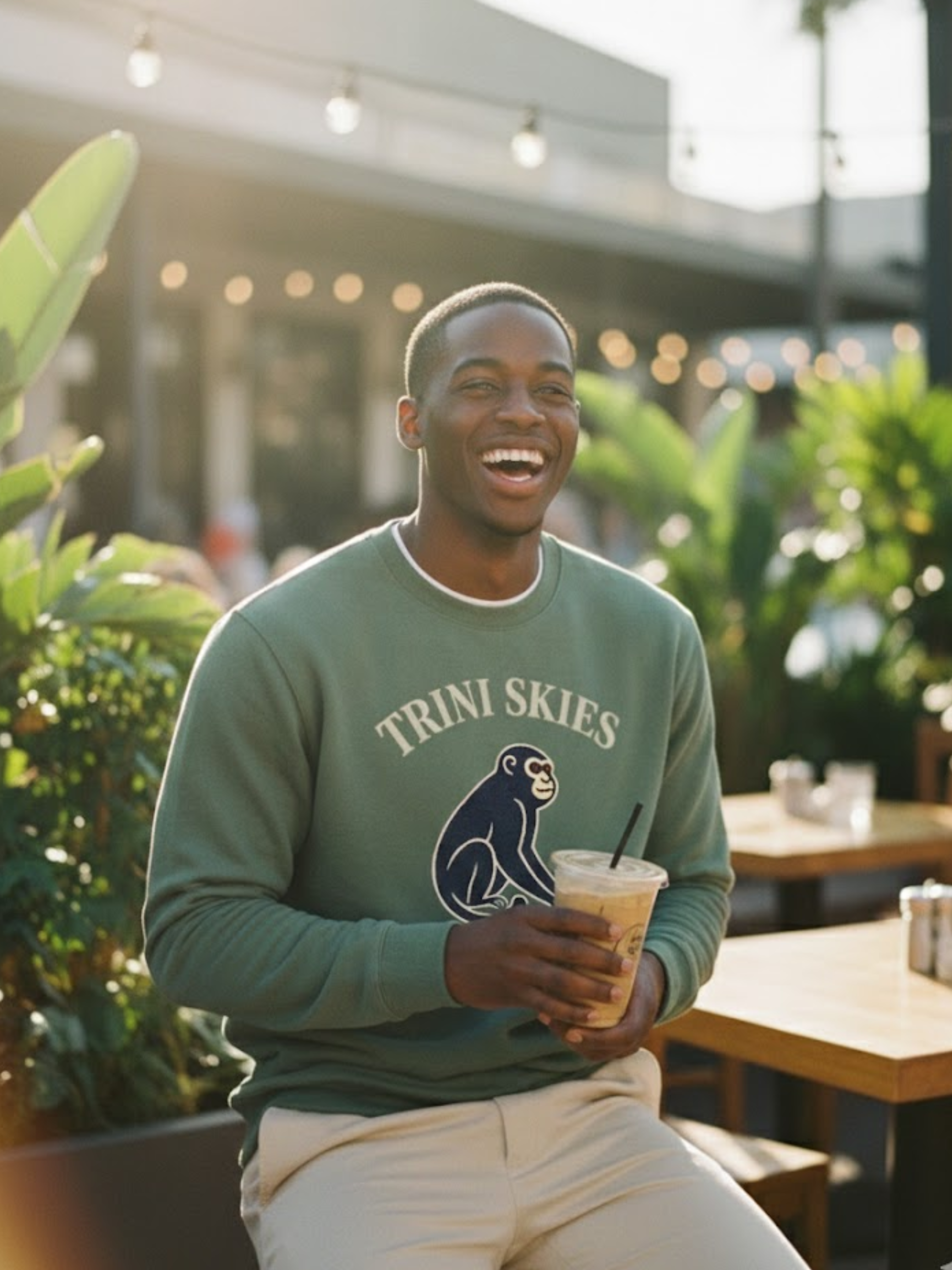 Monkey Heritage Sweatshirt - Garment-Dyed Comfort Colors Crewneck