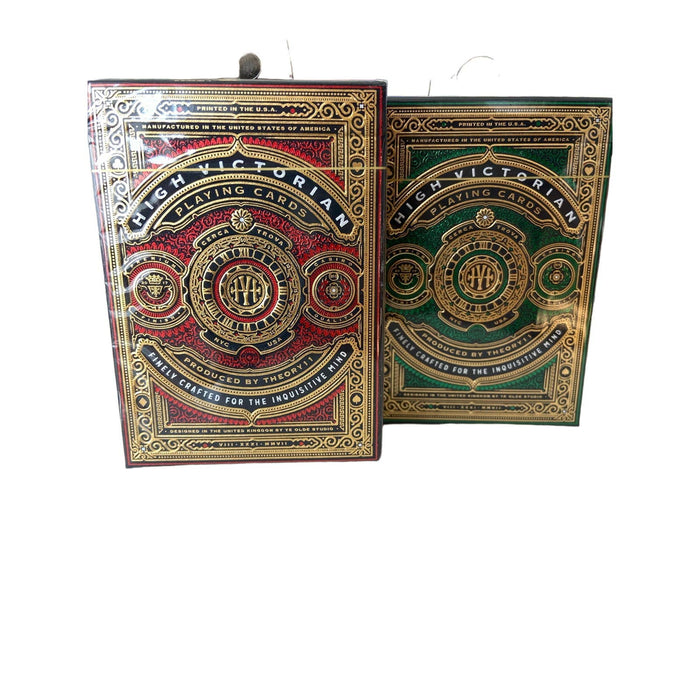 Set of 2 Theory 11 High Victorian Playing Cards poker games