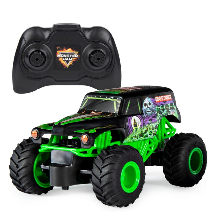 Monster Jam Grave Digger RC Truck 1:24 Scale Remote Control Monster Truck