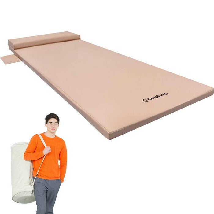 KingCamp Cot Pads for Camping Soft Comfortable Memory Foam
