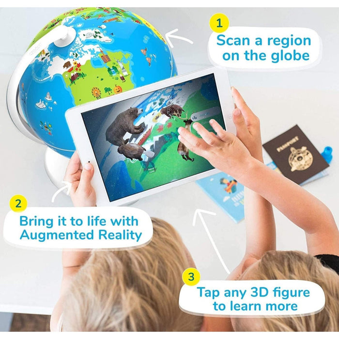 PlayShifu Orboot Earth: Interactive AR Globe for Kids - Educational STEM Toy