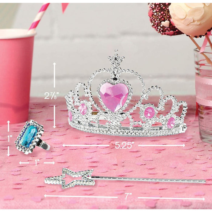Neliblu Princess Dress-Up Set - Tiara, Wands, Rings - Pretend Play Fun! Toys