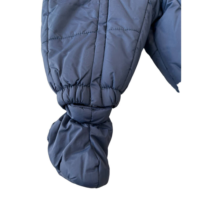 Tom Tailor Navy Blue Snowsuit Size 62 - Detachable Mittens & Booties