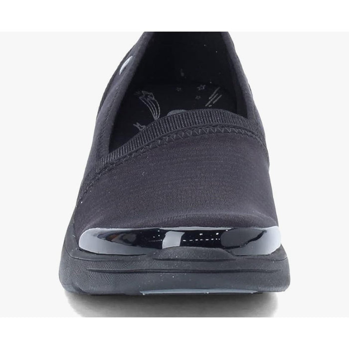 BZees Women's Lollipop Slip-On Black Casual Shoes Size 9.5 - Comfortable MSRP$90
