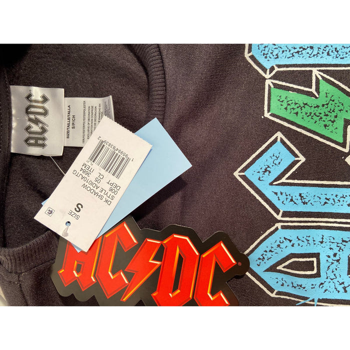AC/DC Rock Band Black Sweatshirt | Men’s Size S * NEW | Blow Up Your Video MSS21